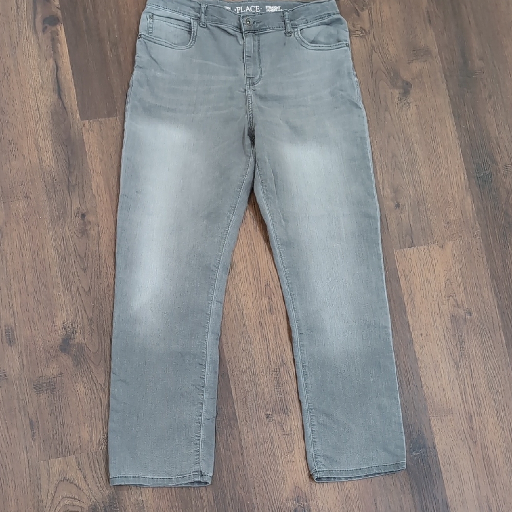 12 Husky The Children's Place Kids Gray Jeans
